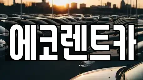 광주광역시 광산구 연산동 렌트카 전문 에코렌트카