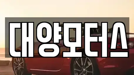 광주광역시 북구 북동 중고차매매 전문 대양모터스