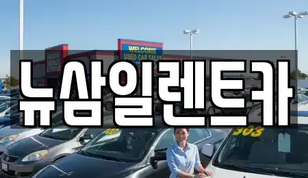 대구 북구 금호동 렌트카 전문 뉴삼일렌트카