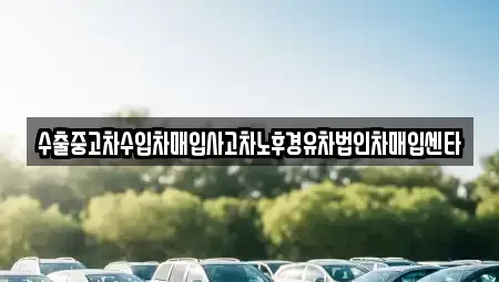 대구 북구 대현동 중고차매입 전문 수출중고차수입차매입사고차노후경유차법인차매입센타