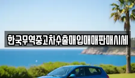 대구광역시 달서구 상인동 중고차 전문 한국무역중고차수출매입매매판매시세