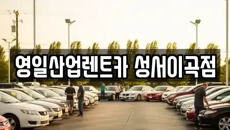 대구광역시 달서구 장기동 렌트카 전문 영일산업렌트카 성서이곡점