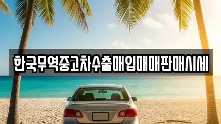 대구광역시 달서구 장기동 중고차매입 전문 한국무역중고차수출매입매매판매시세