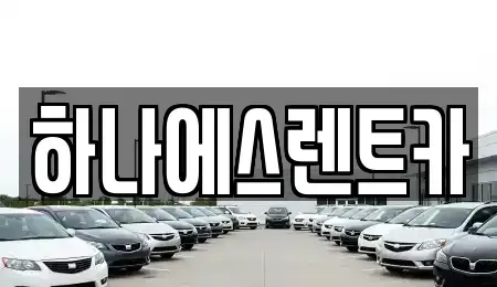대구광역시 달성군 다사읍 렌트카 전문 하나에스렌트카