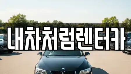 대구광역시 북구 구암동 렌트카 전문 내차처럼렌터카