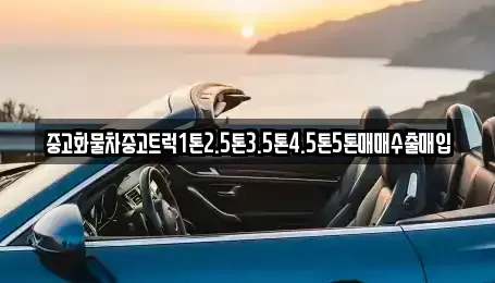 대구광역시 북구 구암동 중고차 전문 중고화물차중고트럭1톤2.5톤3.5톤4.5톤5톤매매수출매입