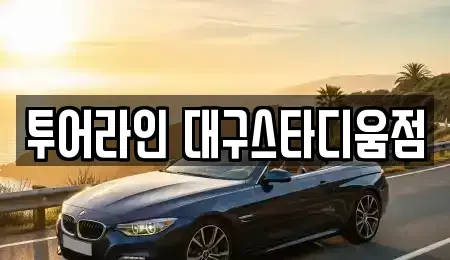 대구광역시 수성구 대흥동 렌트카 전문 투어라인 대구스타디움점