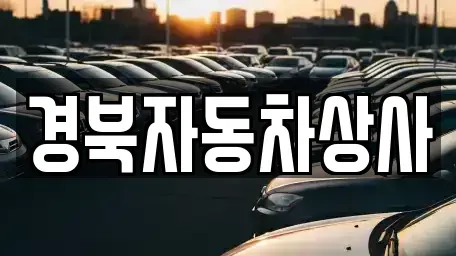 대구광역시 수성구 두산동 중고차 전문 경북자동차상사