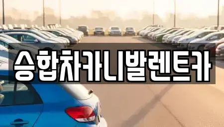 대전 동구 상소동 렌트카 전문 승합차카니발렌트카