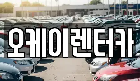 대전광역시 동구 효동 렌트카 전문 오케이렌터카