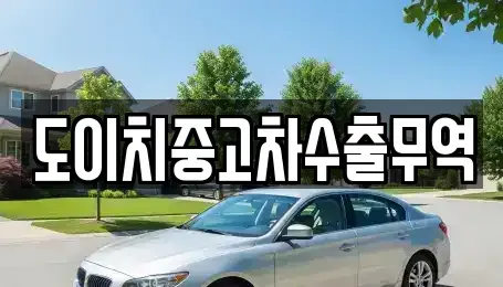 대전광역시 동구 효평동 중고차매매 전문 도이치중고차수출무역
