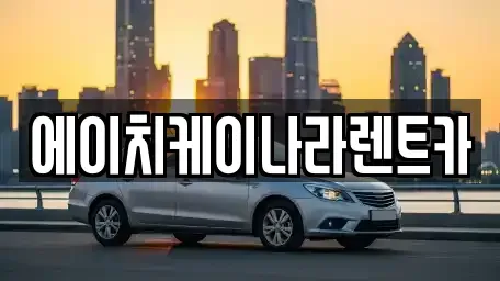 대전광역시 유성구 구암동 렌트카 전문 에이치케이나라렌트카
