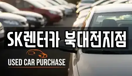 대전광역시 유성구 봉산동 장기렌트카 전문 SK렌터카 북대전지점