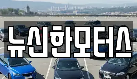 대전광역시 중구 은행동 중고차 전문 뉴신한모터스