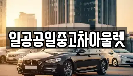 부산 강서구 대저2동 중고차매매 전문 일공공일중고차아울렛
