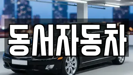 부산 사하구 다대동 중고차 전문 동서자동차