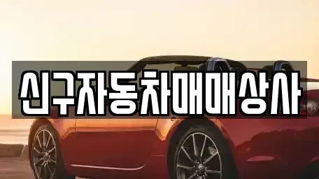 부산 사하구 다대동 중고차 전문 신구자동차매매상사