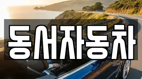 부산 영도구 남항동3가 중고차매매 전문 동서자동차