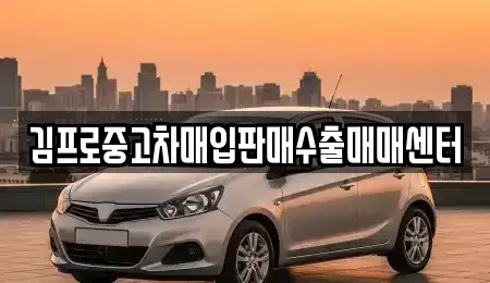 부산 중구 신창동4가 중고차매입 전문 김프로중고차매입판매수출매매센터