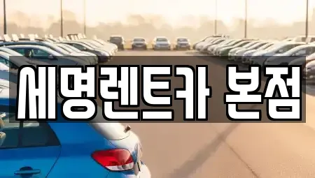 부산광역시 영도구 남항동2가 렌트카 전문 세명렌트카 본점
