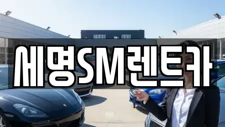 부산광역시 중구 중앙동2가 렌트카 전문 세명SM렌트카