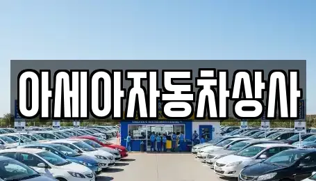 서울 마포구 현석동 중고차 전문 아세아자동차상사