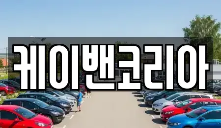 서울 서초구 신원동 렌트카 전문 케이밴코리아