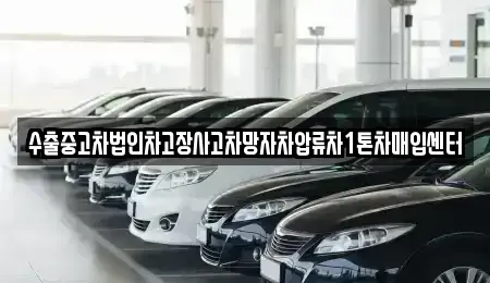 서울 서초구 신원동 중고차매입 전문 수출중고차법인차고장사고차망자차압류차1톤차매입센터