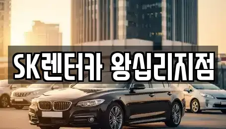 서울 성동구 사근동 렌트카 전문 SK렌터카 왕십리지점