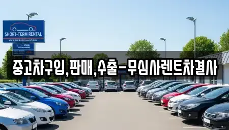 서울 영등포구 문래동6가 중고차매매 전문 중고차구입,판매,수출-무심사렌트차결사
