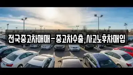 서울 영등포구 양평동5가 중고차매입 전문 전국중고차매매-중고차수출,사고노후차매입