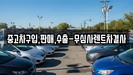 서울 은평구 구산동 중고차 전문 중고차구입,판매,수출-무심사렌트차결사