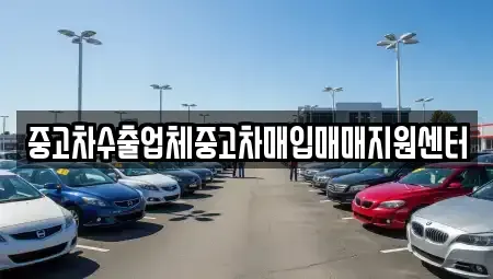 서울 종로구 명륜3가 중고차매입 전문 중고차수출업체중고차매입매매지원센터