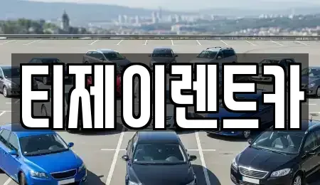서울 종로구 신영동 렌트카 전문 티제이렌트카