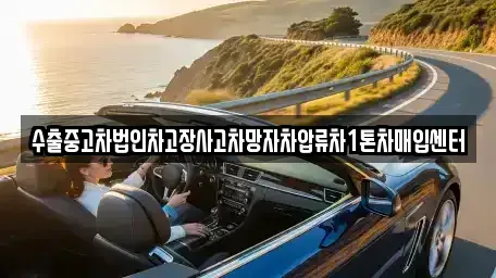 서울 종로구 신영동 중고차매입 전문 수출중고차법인차고장사고차망자차압류차1톤차매입센터