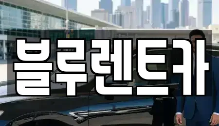 서울 중구 신당동 렌트카 전문 블루렌트카