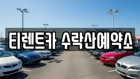 서울특별시 노원구 렌트카 전문 티렌트카 수락산예약소