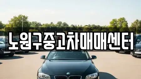 서울특별시 노원구 중고차 전문 노원구중고차매매센터