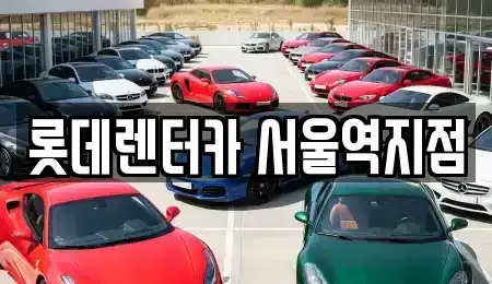 서울특별시 서대문구 합동 렌트카 전문 롯데렌터카 서울역지점
