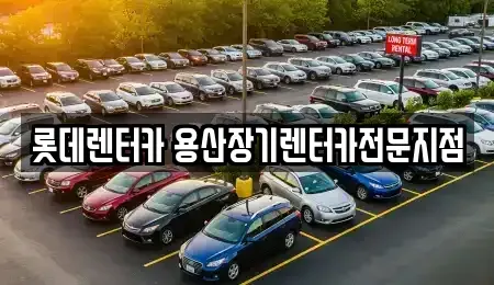 서울특별시 서대문구 합동 장기렌트카 전문 롯데렌터카 용산장기렌터카전문지점
