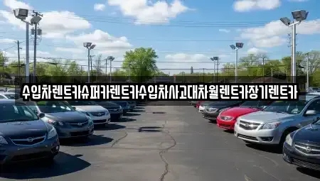 서울특별시 서대문구 합동 장기렌트카 전문 수입차렌트카슈퍼카렌트카수입차사고대차월렌트카장기렌트카