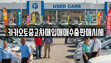 서울특별시 중구 다동 중고차매입 전문 카카오토중고차매입매매수출판매시세