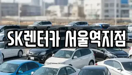 서울특별시 중구 봉래동2가 렌트카 전문 SK렌터카 서울역지점