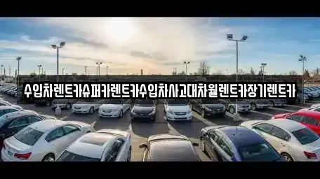 서울특별시 중구 봉래동2가 장기렌트카 전문 수입차렌트카슈퍼카렌트카수입차사고대차월렌트카장기렌트카