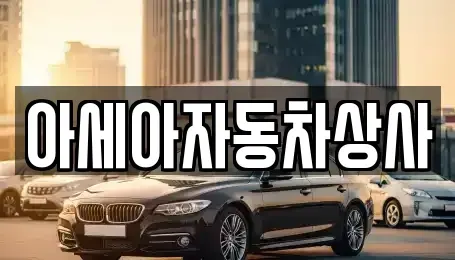 서울특별시 중구 필동1가 중고차매매 전문 아세아자동차상사
