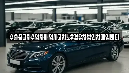 세종 장군면 중고차매입 전문 수출중고차수입차매입사고차노후경유차법인차매입센타