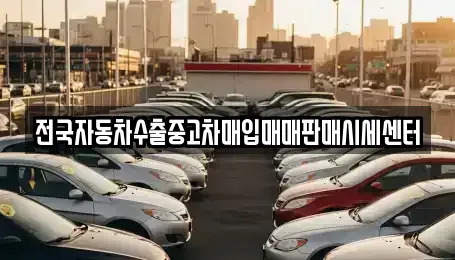 세종 장군면 중고차매입 전문 전국자동차수출중고차매입매매판매시세센터