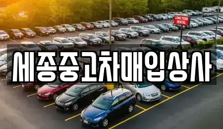 세종특별자치시 금남면 중고차매입 전문 세종중고차매입상사