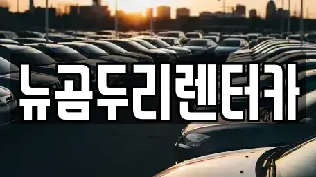 울산광역시 남구 렌트카 전문 뉴곰두리렌터카