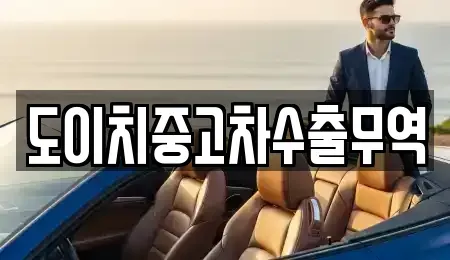 울산광역시 동구 방어동 중고차매매 전문 도이치중고차수출무역